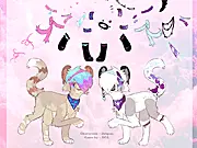 Play Fab Lion Dress Up free online animal makeover game, style two cute cats with accessories and outfits