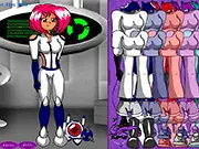 ZD Eve Dressup free online game, futuristic fashion and strange space clothes