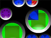 Colour Connect free online puzzle game, color matching challenge, strategic disc clearing game, PlayArcadeHub