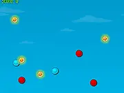 SpinMatch II free online color puzzle game screen, spinning balls arcade