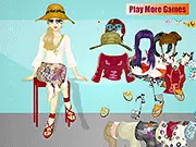 Actress Parley Dressup free online game, style the star for the party, celebrity fashion makeover