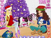 Emily's Diary Little Pony free online Christmas game, caring for and dressing up an adorable little pony