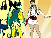 Zodiac Star Performance Dress Up online fashion game screenshot