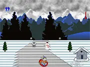 A Snow Day free online sledding racing game on PlayArcadeHub
