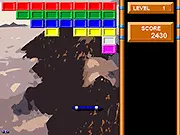 Web Breaker Arkanoid free online game, bounce ball to break blocks, challenging double paddle action