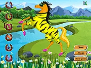 Horse Dressup free online game, style a cute horse with accessories, fun fashion game for kids