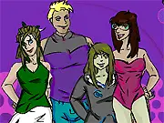 Mutant Superheroine Squad Dress Up free online superhero game