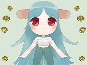 Play Zodian Wardrobian online dress up game, styling a model in unique astrological and celestial fashion