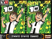 Play Ben 10 Alien Force Spot the Difference free online puzzle game for kids