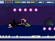 The Secret Show characters Victor Volt and Anita Knight in action, focusing on 'The Secret Thing' from the free online game