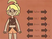 Free online game thumbnail for Banana Queen Dress Up on PlayArcadeHub, featuring tropical and royal fashion