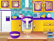 Play Make Banana Trifle free online cooking game. Assemble a delicious parfait dessert with layers of cream, wafers, and bananas.