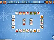 Christmas Crazy Links Mahjong Connect online puzzle game with festive tiles