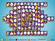 Weather Mahjong online tile matching puzzle game with free tiles on the board
