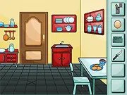 The main character navigating a deadly spiked obstacle in the precision puzzle platformer, Pro Escape Online