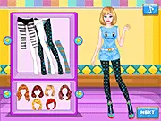 Baby Candy Shop Dress Up free online game styling a girl for a shopping trip
