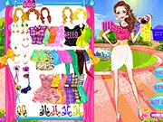 Fashion Professional Photographer Dress Up Game character wearing a chic outfit and holding a professional camera