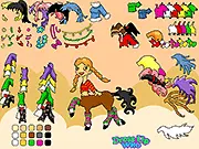 Horse Girl Dressup free online equestrian fashion styling game on PlayArcadeHub
