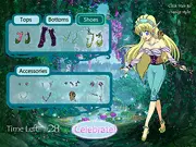 Play Fanciful Flair Garden Fairy Dressup free online, help the fairy dress for her long day of plant magic and garden tending on PlayArcadeHub