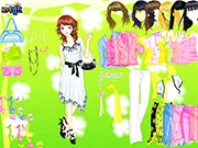 After Gym Class Dress Up game screenshot, play free online game to choose athleisure and casual outfits after a workout.
