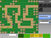 Play Insect Attack Tower Defense free online game, building towers to protect against bugs