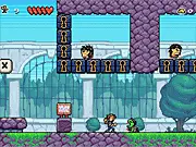 The Cursed Palace action-adventure platformer game combat and exploration