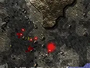 3000 AD free online strategy game screen showing futuristic units attacking an enemy base
