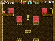 Switch Blockin' Man free puzzle platformer game - red blue green switches and coins