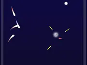 Orb Avoidance 2 free online game, mouse avoidance action, chaser smashing game, PlayArcadeHub