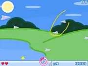 Hoop and Pop game screen, free online popping game, arcade action game, survival mode