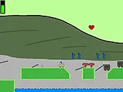 Play Epic Knight Quest free online rogue-like game, side-scrolling knight fighting monsters, action game on PlayArcadeHub