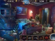 Play Daughter of the Moon free online hidden object game, searching for listed items in a mysterious room