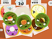 Danger! Donuts! game screen, free online fast-paced game, eat donuts arcade challenge