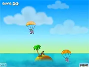 The Island Defense Free Strategy Game Online, Control Wind Paratroopers, PlayArcadeHub