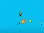 Zomball free online game, launching a zombie from a large cannon with upgrades on PlayArcadeHub