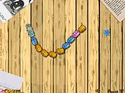 Play Crazy Train free online snake-style puzzle game collecting gears