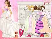 Winter Wedding free online elegant bride dress up and fashion game