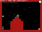 Play Froga online free physics puzzle game on PlayArcadeHub, help the small frog reach the exit by removing wooden crates