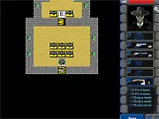 Castle Survive free shooter game screenshot, shoot monsters and find stairs online, survival action