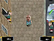 Fatboy Frogger online game, play free arcade retro game, help Dennis lose weight