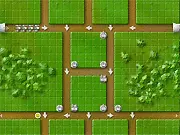 Anti TD reverse Tower Defense strategy game screenshot showing monsters following an arrow-defined route