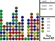 Candy Catastrophe free online game screenshot, match-2 puzzle game, clear candy blocks, play Candy Catastrophe on PlayArcadeHub