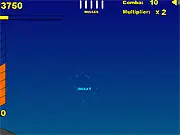 Pyrotec 2 free online fireworks simulator game screenshot with bright explosions in the sky