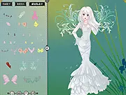 Fairy Twinkie 2 Dressup free online game screenshot, adorable fairy character in a magical setting