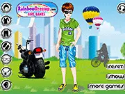 Play Trendy Guy Dressup free online fashion game, styling a cool male character with modern clothes and accessories.