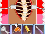 Fairy Princess Spinal Surgery game, play free online doctor game, princess spine operation