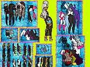 Clubbin Dress Up free online fashion game, style a girl for a night out, attractive clothing choices