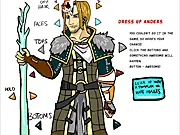 Anders Dress Up online game, free fashion game for boys, male character styling