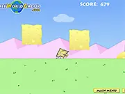 Sprinster online running game, play free avoidance game, run from toxic food dimension