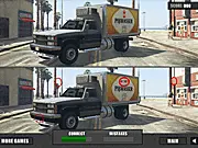 Box Trucks Differences free online spot the difference game, finding differences between truck pictures, play free puzzle game